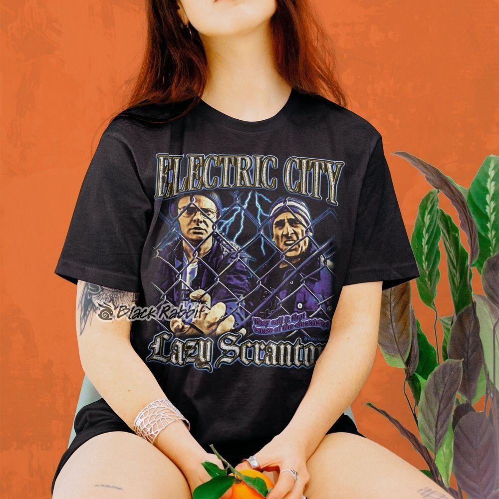 The Office Electric City Lazy Scranton Retro Vintage Bootleg Rap Vuitino Merch The Office Electric City Lazy Scranton Retro Vintage Bootleg Rap Vuitino Merch